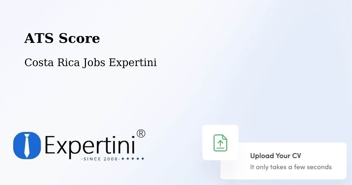 Resume ATS Score & Job Description Match Tool – Guácimo - Costa Rica Jobs Expertini