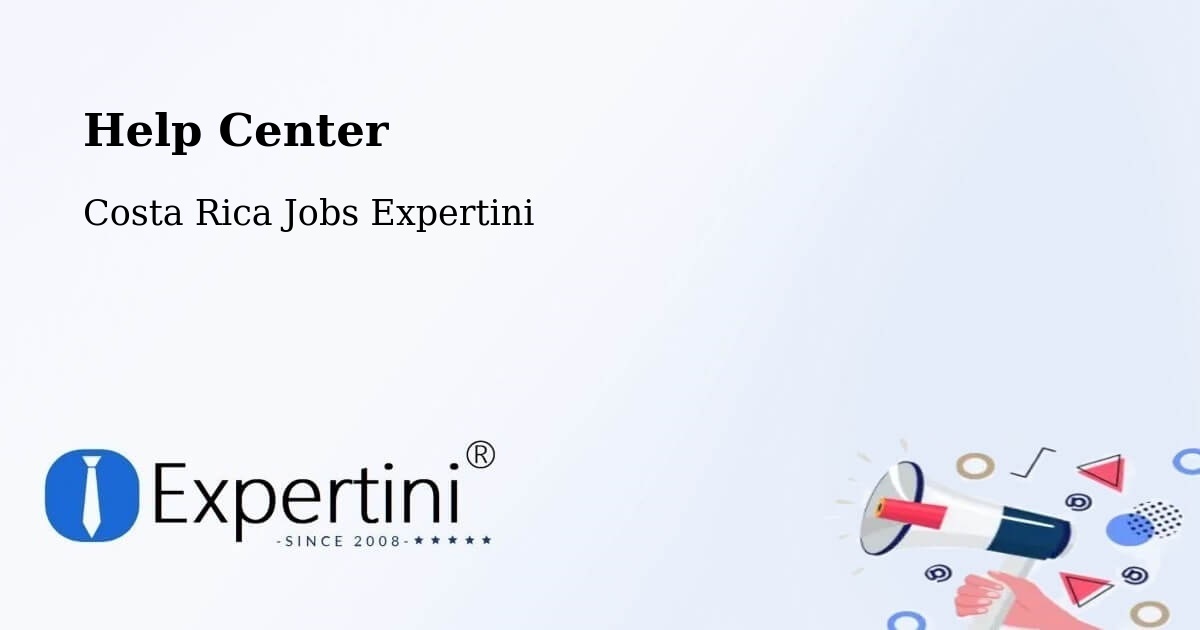 Help Center – Guácimo - Costa Rica Jobs Expertini